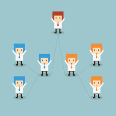 Business team design, vector eps10