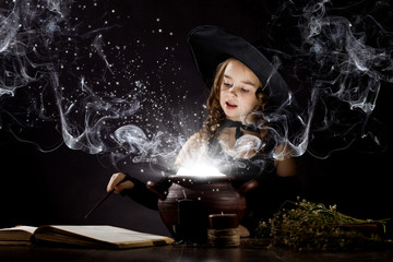 Fototapeta premium Halloween witch