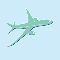 Flugzeug Symbol