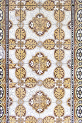 Tiles with orange tones