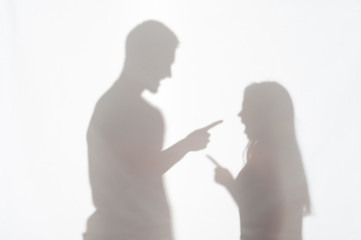 Violence of man against woman