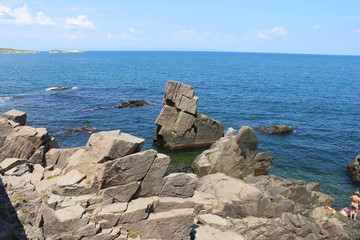 Stone coast of Sezopol