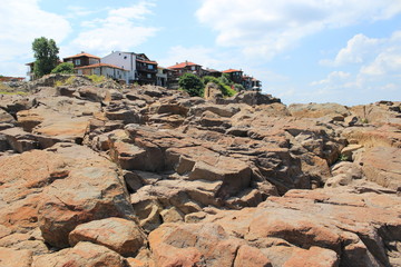 Obraz premium Stone coast of Sezopol