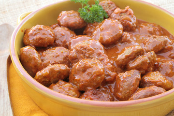 boulettes de boeuf tikka masala