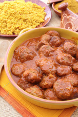boulettes de boeuf sauce tikka masala