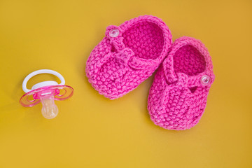 Handmade baby shoes