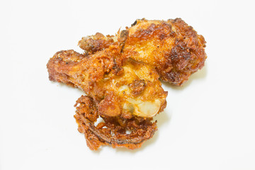 fried chicken with garlic pepper