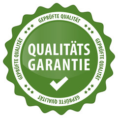Qualitätsgarantie - geprüft und getestet