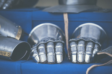 Morceau d'armure m&eacute;di&eacute;vale