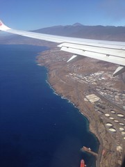 Tenerife visto desde el aire