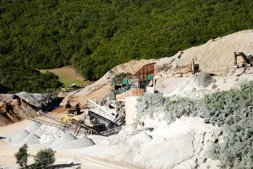 Quarry inert material