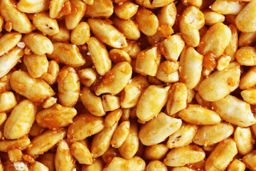 tasty sweets (kozinaki), close up