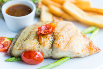Barramundi steak