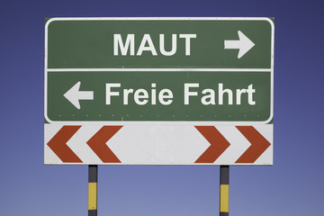 Maut, Freie Fahrt