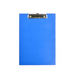 Colorful plastic clipboard