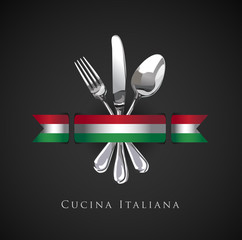 Italian Restaurant Catering Gastroservice Logo
