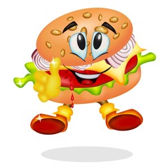 Obraz premium hamburger speciale