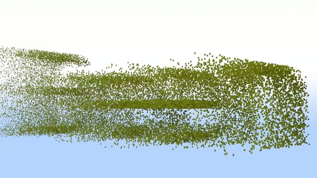 Green 3d emitter