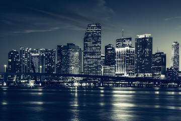 Obraz premium Miami city skyline