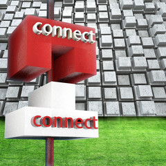 Connect - 3d Rendering