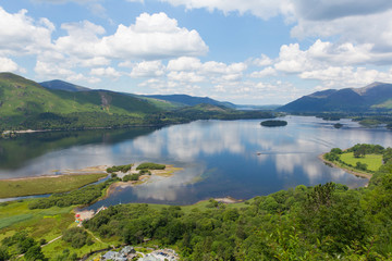 Derwent Water Lake District National Park Cumbria