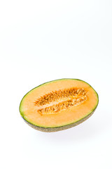 Melon isolated on white