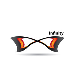 vector Limitless symbol icon on white background