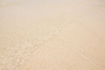 Fototapeta na wymiar Wave on beach