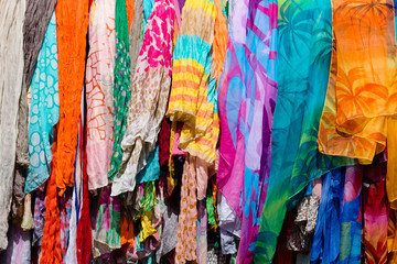 Coloured clothes for sale at on air market