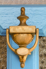 Brass door knocker