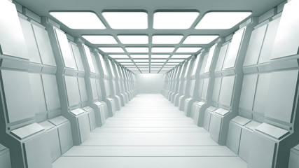 SCIFI interior futuristic