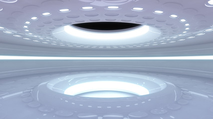 SCIFI interior futuristic © Miguel Aguirre