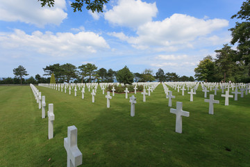 Amerikansk gravplass ved Omaha Beach