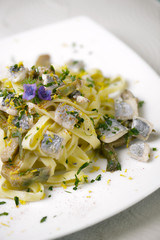 fettuccine spatola e limone