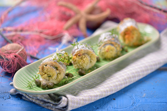 involtino di pesce spatola