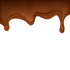 Dripping chocolate