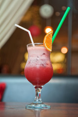 Cherry milkshake