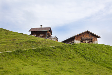 Fototapeta na wymiar Alpine cabin