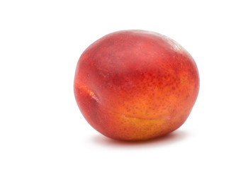 ripe plum isolated