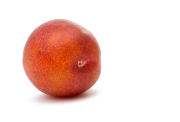 ripe plum isolated