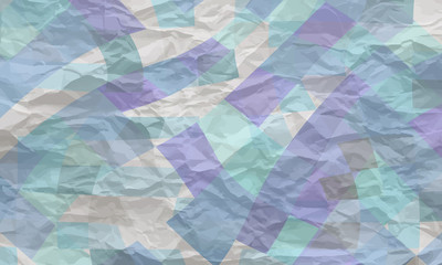 abstract vector backdrop with texture crumpled paper
