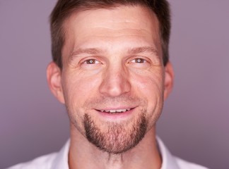 Obraz premium Man expresses different emotions