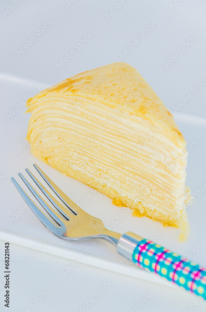 Sticker Crepe cake