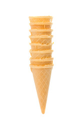 empty cones for ice