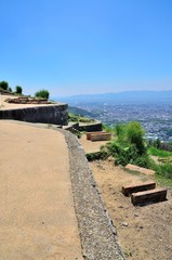 大文字山の火床