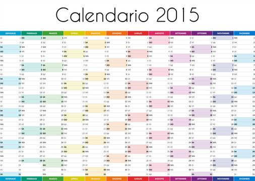Calendario 2015 - ITALIAN VERSION