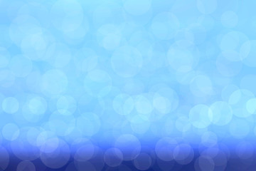 bokeh blue light background