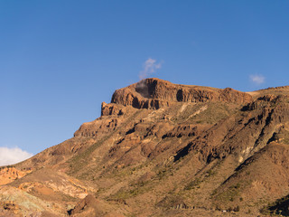 Gebirgslandschaft in der Caldera um Vulkan Teide auf Teneriffa