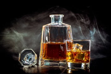 Schilderijen op glas Rauchiger Whisky © Danijel Levicki