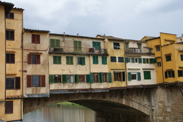 Fototapeta na wymiar Florenz, Dom, Ponte Vecchio, Brücke, Gold, alt, Italien